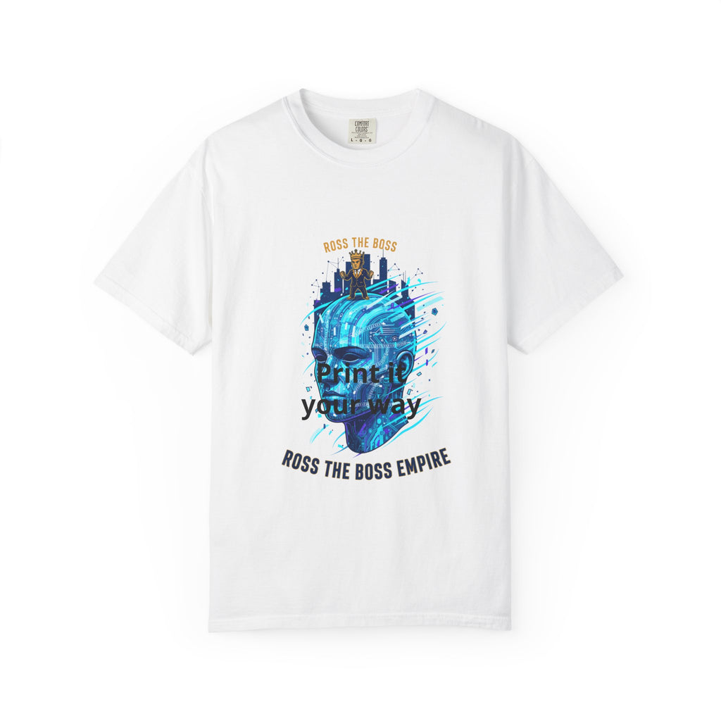 City Wave Graphic T-Shirt — "Ross The Boss Empire" Urban Surf Tee