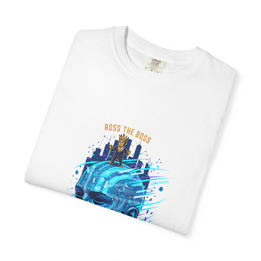 City Wave Graphic T-Shirt — "Ross The Boss Empire" Urban Surf Tee