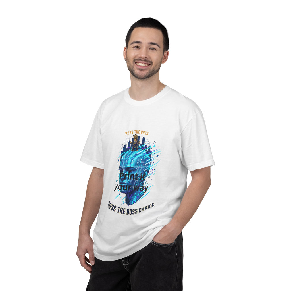 City Wave Graphic T-Shirt — "Ross The Boss Empire" Urban Surf Tee