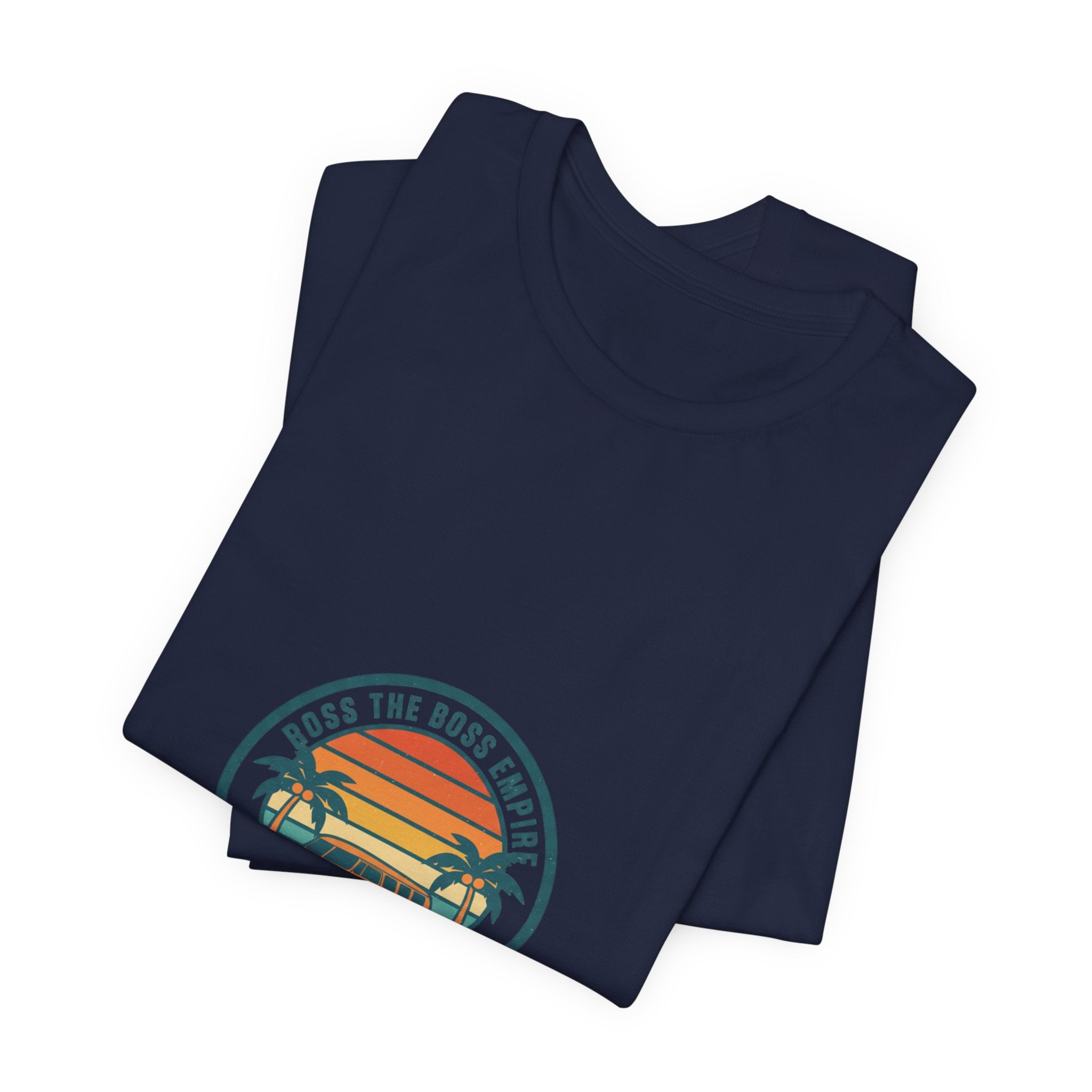 Retro Sunset Van Tee | 70s Sunset Shirt, Vintage Palm Postcard